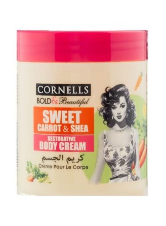 Shea Butter and Sweet Carrot Body Cream - 500ml